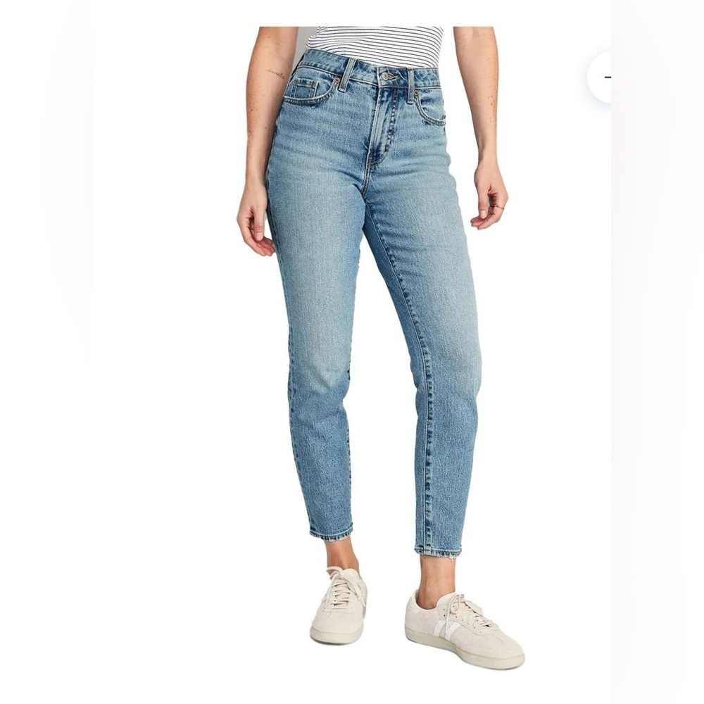 Old Navy high-rise O. G. Straight ankle Light Blue Women's Jeans